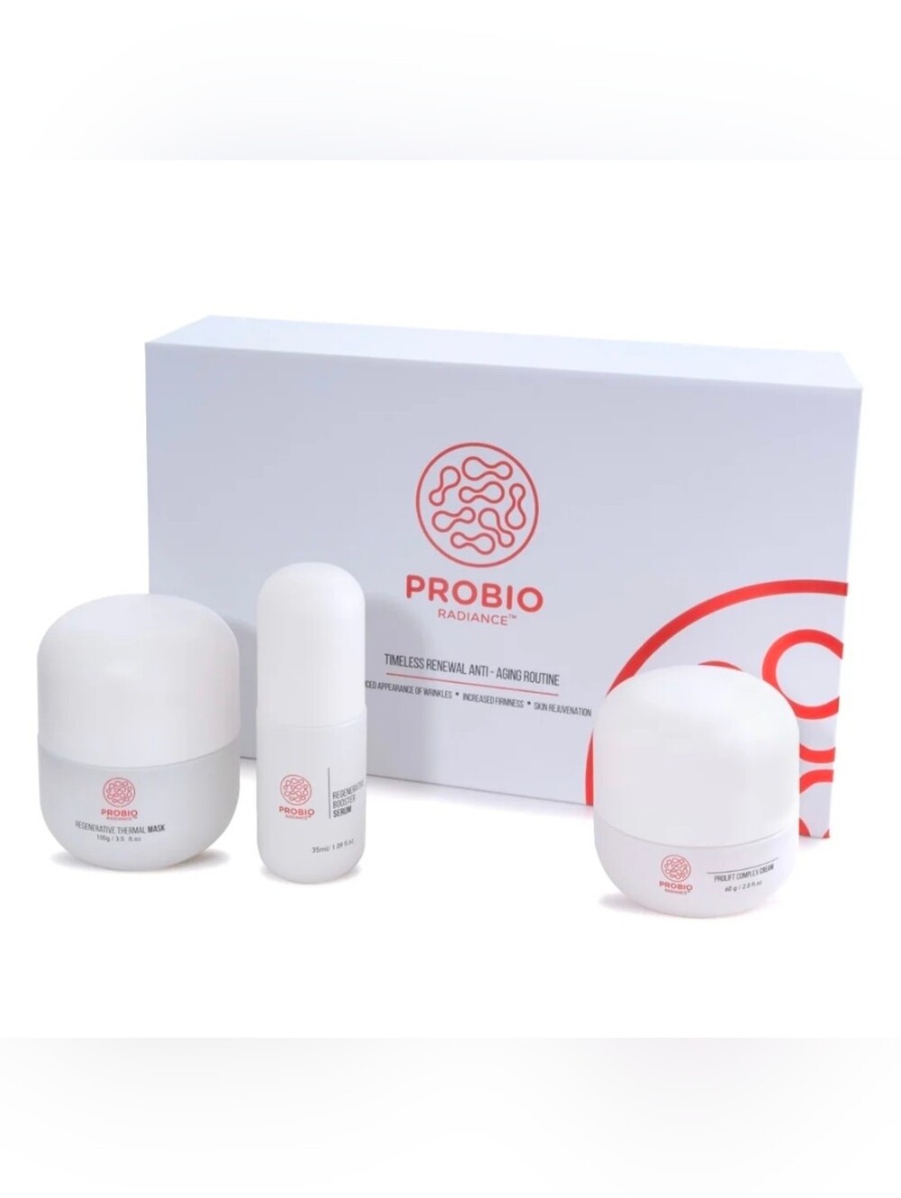 PROBIO RADIANCE TIMELESS RENEWAL ANTI-AGING ROUTINE NIB